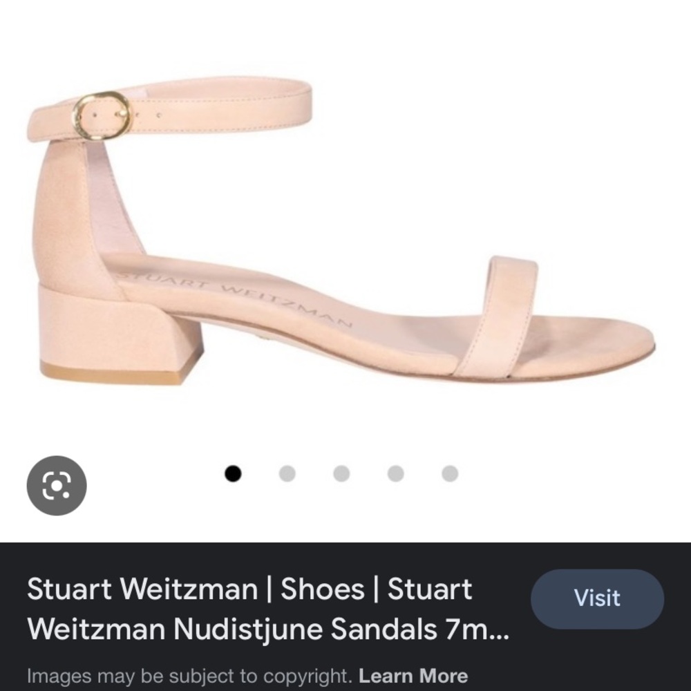 ISO Stuart Weitzman Nudistjune suede nude size 7M